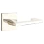 Emtek Argos Privacy Brass Leverset with Concealed Screws Polished Nickel