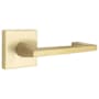 Emtek Argos Privacy Brass Leverset with Concealed Screws Satin Brass