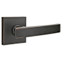 Emtek Geneva Brass Modern Privacy Door Leverset with the Concealed Screws Oil Rubbed Bronze