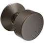 Emtek Round Knob Brass Modern Privacy Door Knobset with the Concealed Screws Oil Rubbed Bronze