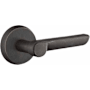 Emtek Aurora Sandcast Bronze Privacy Door Leverset with the Concealed Screws Medium Bronze