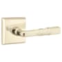 Emtek Montrose Sandcast Bronze Privacy Door Leverset with the Concealed Screws White Bronze