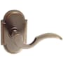 Emtek Cortina Brass Modern Passage Door Leverset with the Concealed Screws Oil Rubbed Bronze