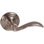 Emtek Elan Designer Brass Passage Door Leverset with the Concealed Screws Pewter