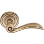 Emtek Elan Designer Brass Passage Door Leverset with the Concealed Screws French Antique