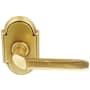 Emtek Milano Classic Brass Passage Door Leverset with the Concealed Screws French Antique