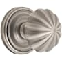 Emtek Melon Designer Brass Privacy Door Knobset with the Concealed Screws Pewter