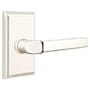 Emtek Milano Classic Brass Privacy Door Leverset with the Concealed Screws Polished Nickel