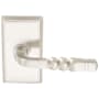 Emtek Santa Fe Brass Modern Privacy Door Leverset with the Concealed Screws Polished Chrome