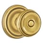 Emtek Waverly Classic Brass Privacy Door Knobset with the Concealed Screws French Antique