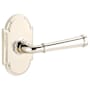 Emtek Merrimack Privacy Door Lever Set with Concealed Screws from the American Designer Collection Polished Nickel