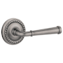 Emtek Merrimack Privacy Door Lever Set with Concealed Screws from the American Designer Collection Pewter