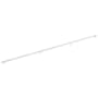Emtek Concealed Mounting Knurled 54 Inch Center to Center Bar Appliance Pull with Rectangular Bar Stem from the SELECT Collection Satin Nickel / Satin Nickel Stem