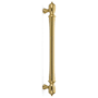 Emtek Spindle 12 Inch Center to Center Bar Appliance Pull Polished Brass