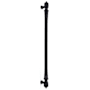 Emtek Spindle 18 Inch Center to Center Bar Appliance Pull Flat Black