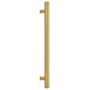 Emtek Bar 12 Inch Center to Center Bar Appliance Pull Satin Brass