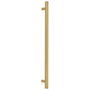 Emtek Bar 18 Inch Center to Center Bar Appliance Pull Satin Brass