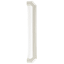 Emtek Riviera 12 Inch Center to Center Handle Appliance Pull from the Hollywood Regency Collection Satin Nickel
