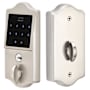Emtek EMTouch Electronic Touchscreen Keypad Deadbolt from the Classic Brass Collection Satin Nickel