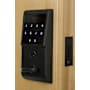 Emtek EMTouch Electronic Keypad Deadbolt from the Brass Modern Collection Flat Black