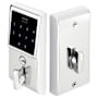 Emtek EMTouch Electronic Keypad Deadbolt from the Brass Modern Collection Polished Chrome