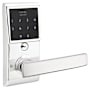 Emtek EMTouch Electronic Keypad Leverset from the Brass Modern Collection Polished Chrome