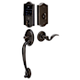 Emtek EMTouch Electronic Touchscreen Keypad Handleset from the Classic Brass Collection Oil Rubbed Bronze