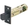 Emtek Deadbolt Latch with 2-3/8 Backset and Square Corners for Emtek Products Pewter