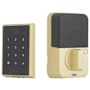 Emtek Empowered 2 Electronic Touchscreen/Fingerprint Key Free Entry Deadbolt with Bluetooth Satin Brass