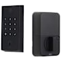 Emtek Empowered 2 Electronic Touchscreen/Fingerprint Keyless Entry Deadbolt with Bluetooth Flat Black