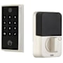 Emtek Empowered 2 Electronic Touchscreen/Fingerprint Keyless Entry Deadbolt with Bluetooth and WiFi Satin Nickel