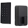 Emtek Empowered 2 Electronic Touchscreen/Fingerprint Keyless Entry Deadbolt with Bluetooth and WiFi Flat Black