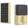 Emtek Empowered 2 Electronic Touchscreen/Fingerprint Keyless Entry Deadbolt with Bluetooth and WiFi Satin Brass