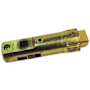 Emtek Passage Drive-In Latch with 2-3/8" Backset for Emtek Products Gold