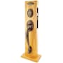 Emtek Naples Style UL Mortise Dummy Handleset from the Lost Wax / Tuscany Bronze Collection Medium Bronze