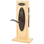 Emtek Da Vinci Style UL Mortise Dummy Entry Set from the Lost Wax / Tuscany Bronze Collection Medium Bronze