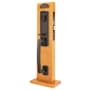 Emtek Sonoma Style Single Cylinder UL Mortise Handleset from the Rustic Modern Collection Medium Bronze
