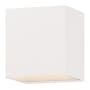 ET2 Blok 6" Tall LED Outdoor Wall Sconce White