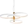 ET2 Hoopla 30" Wide Pendant White / Gold