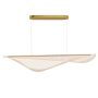 ET2 Manta 47" Wide Suspension Linear Pendant Gold