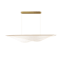 ET2 Manta 59" Wide Suspension Linear Pendant Gold