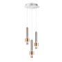 ET2 Reveal 11" Wide LED Multi Light Pendant Satin Nickel / Satin Brass