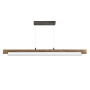 ET2 Joist 45" Wide LED Suspension Linear Pendant Driftwood / Charcoal