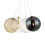 ET2 Burst 4 Light 17" Wide LED Pendant Gold