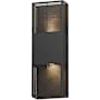 ET2 Grate 18" Tall Outdoor Wall Sconce Architectural Bronze