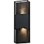 ET2 Grate 18" Tall Outdoor Wall Sconce Black