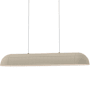 ET2 Wimbledon 40" Wide Linear Pendant Light Cream