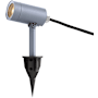 ET2 Single Alumilux Landscape 12V LED Bollard Path Light Satin Aluminum