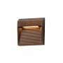 ET2 Steppes 5" Tall LED Outdoor Wall Sconce Antique Bronze