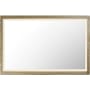 ET2 Sawyer 48"W x 32"H Rectangular Flat Framed Accent Mirror Oak